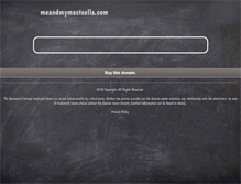 Tablet Screenshot of meandmymastcells.com